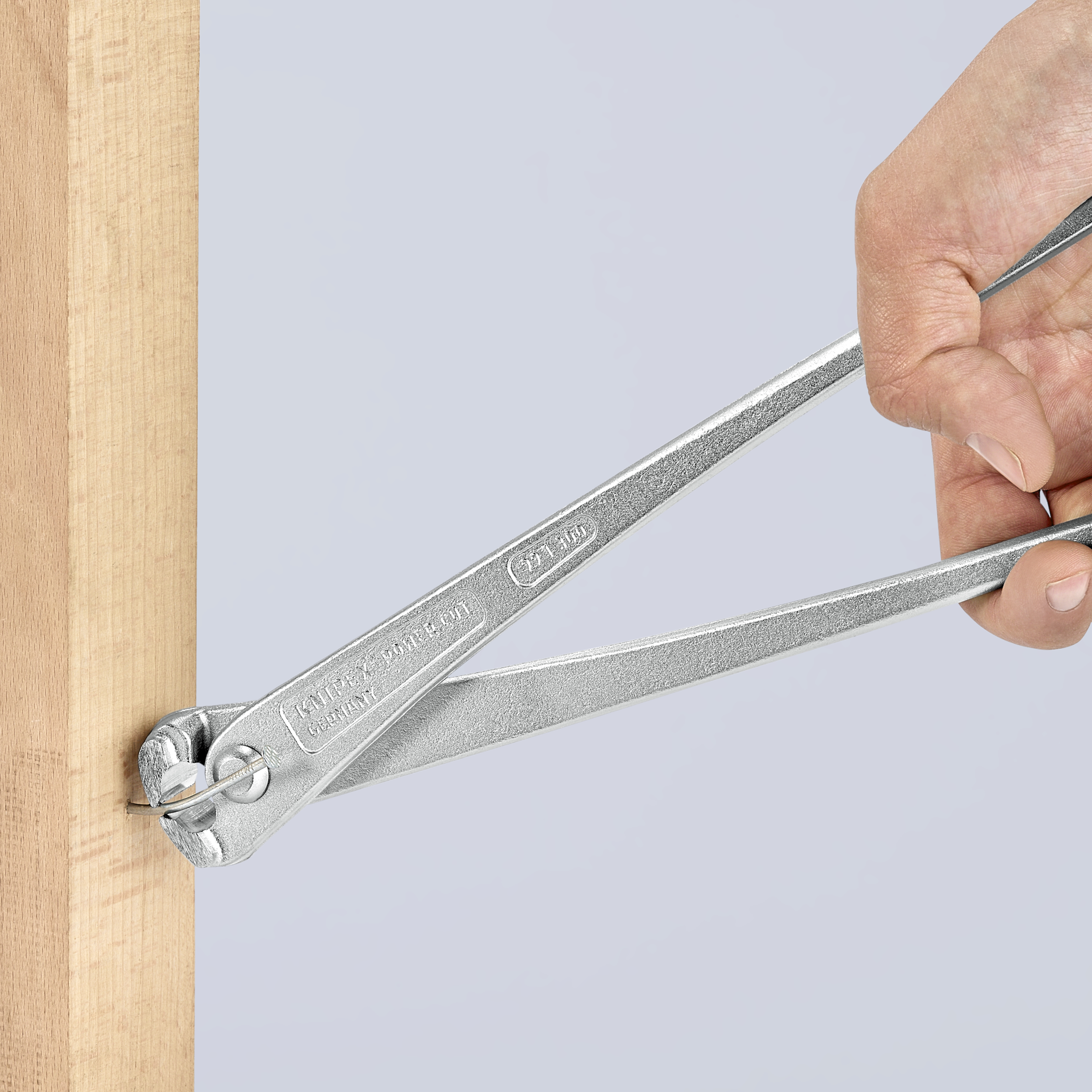 KNIPEX 99 14 300 EAN High Leverage Concreters' Nipper high lever transmission 300 mm zinc plated thumbnail 4