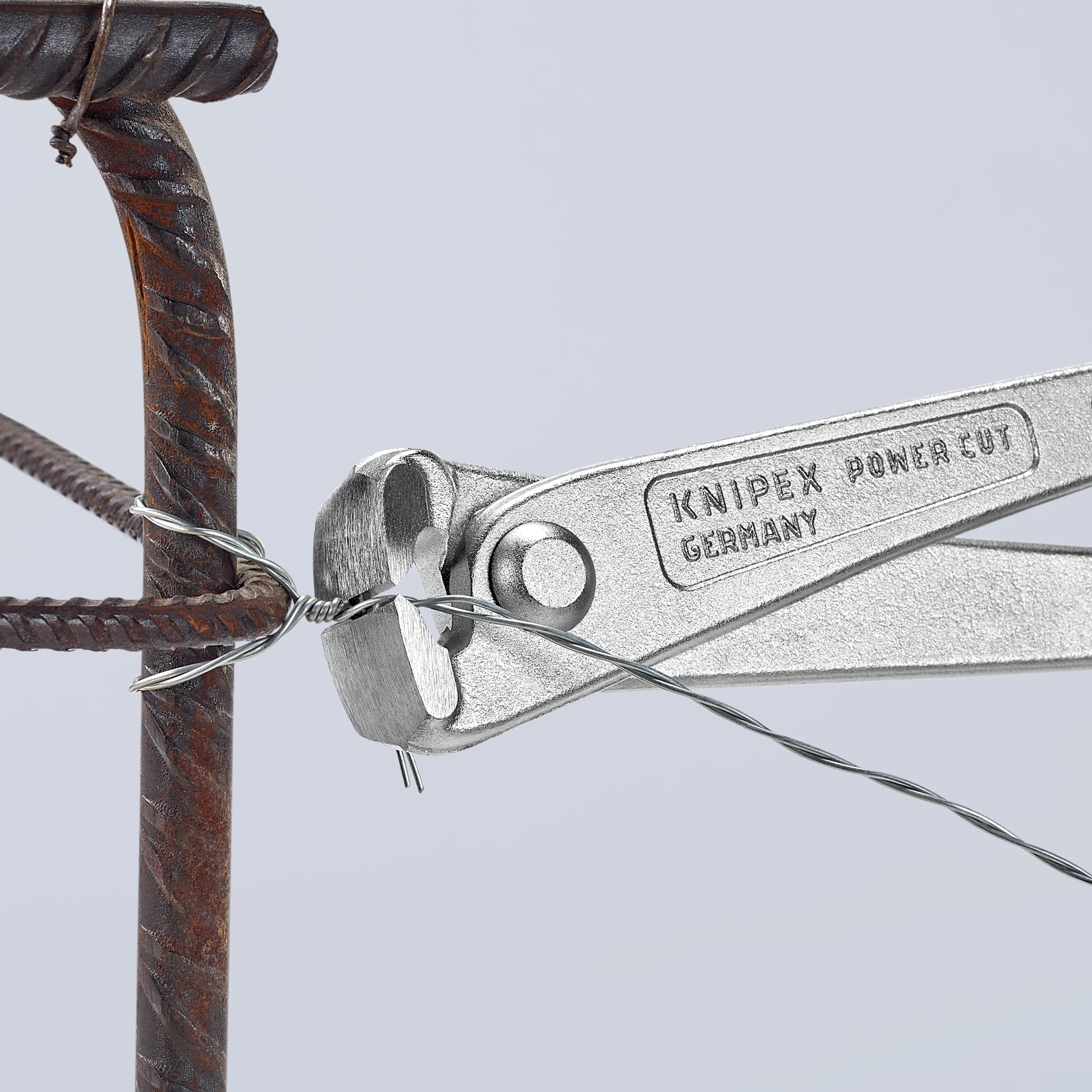 KNIPEX 99 14 300 SB High Leverage Concreters' Nipper high lever transmission 300 mm zinc plated thumbnail 8