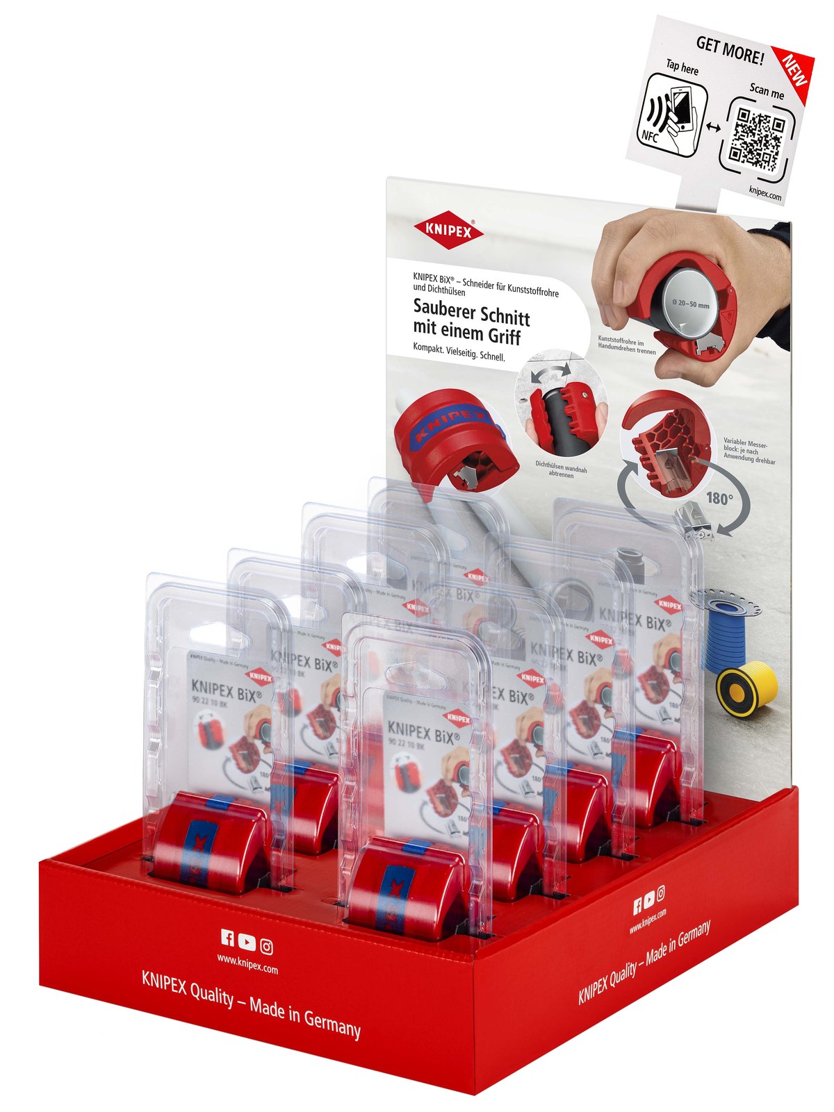 Bộ dụng cụ KNIPEX 00 18 01 V43, dài 305mm