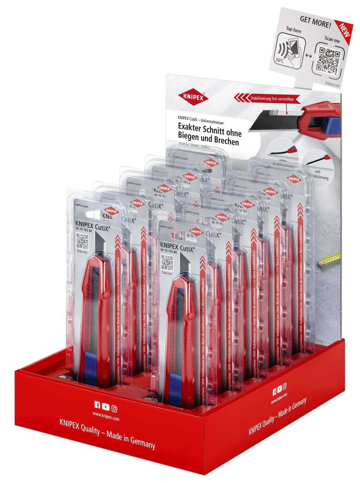 Bộ dụng cụ KNIPEX 00 18 01 V44, dài 305mm