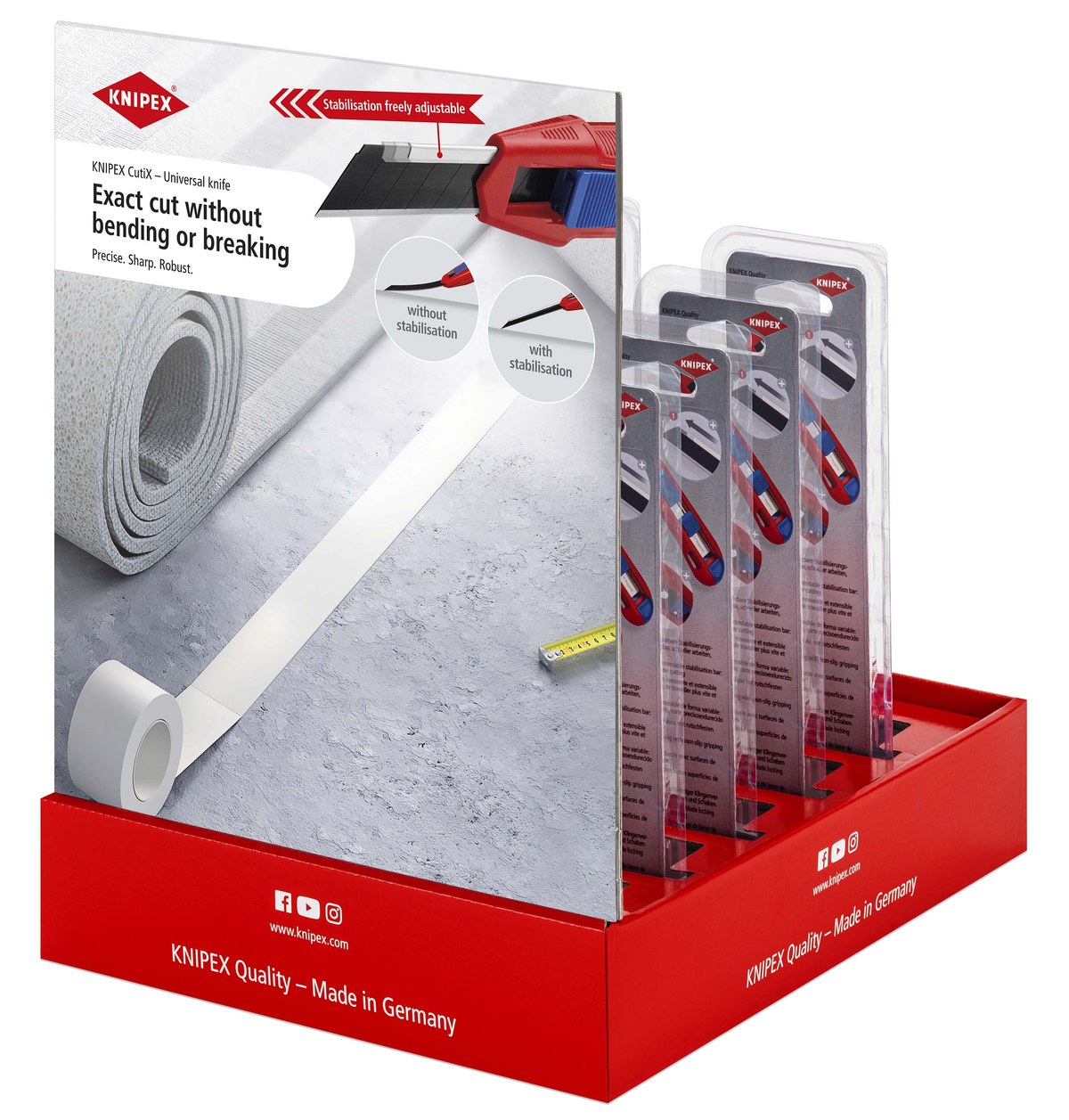 Bộ dụng cụ KNIPEX 00 18 01 V44, dài 305mm thumbnail 3