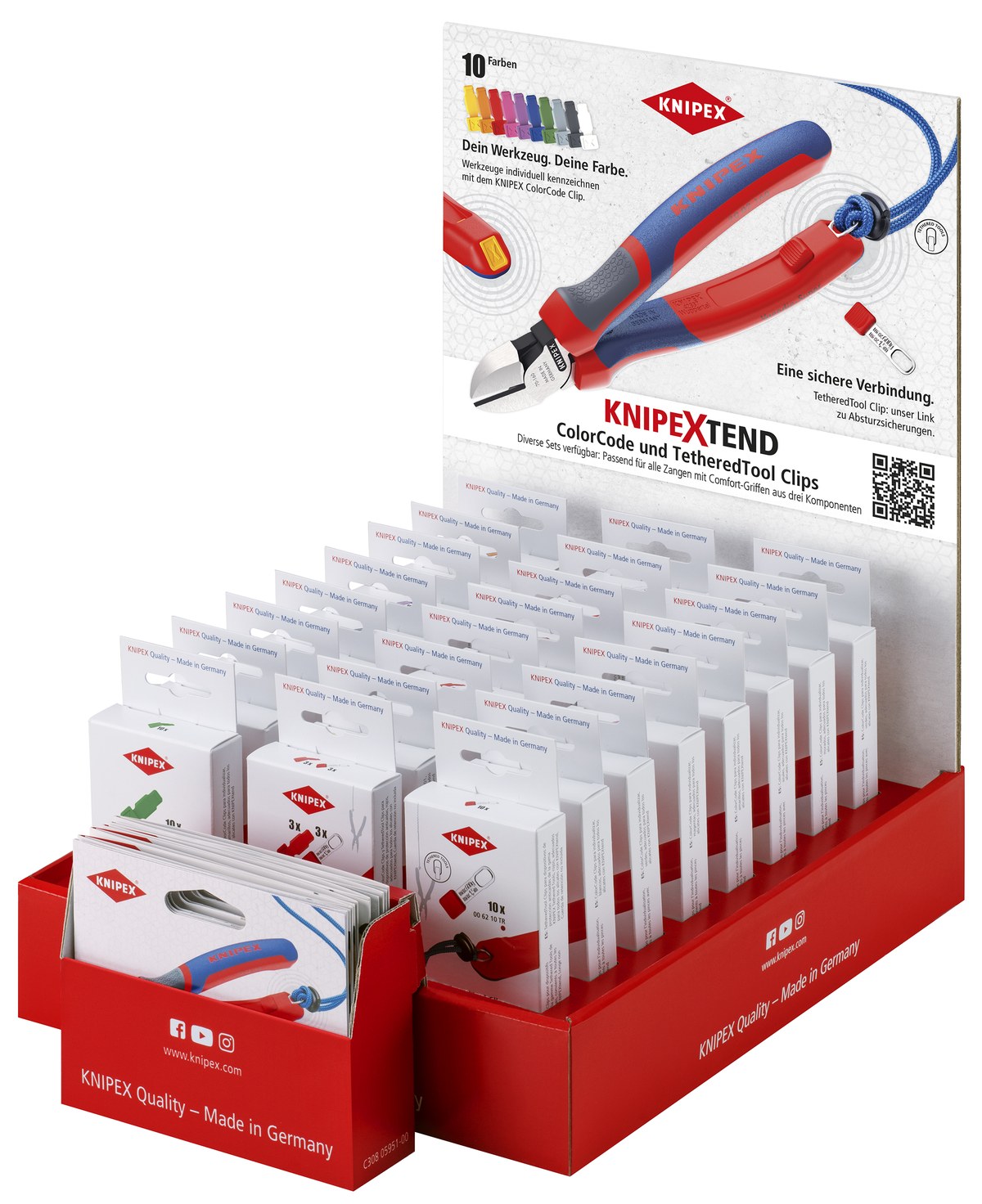 Bộ dụng cụ KNIPEX 00 18 01 V48, dài 350mm