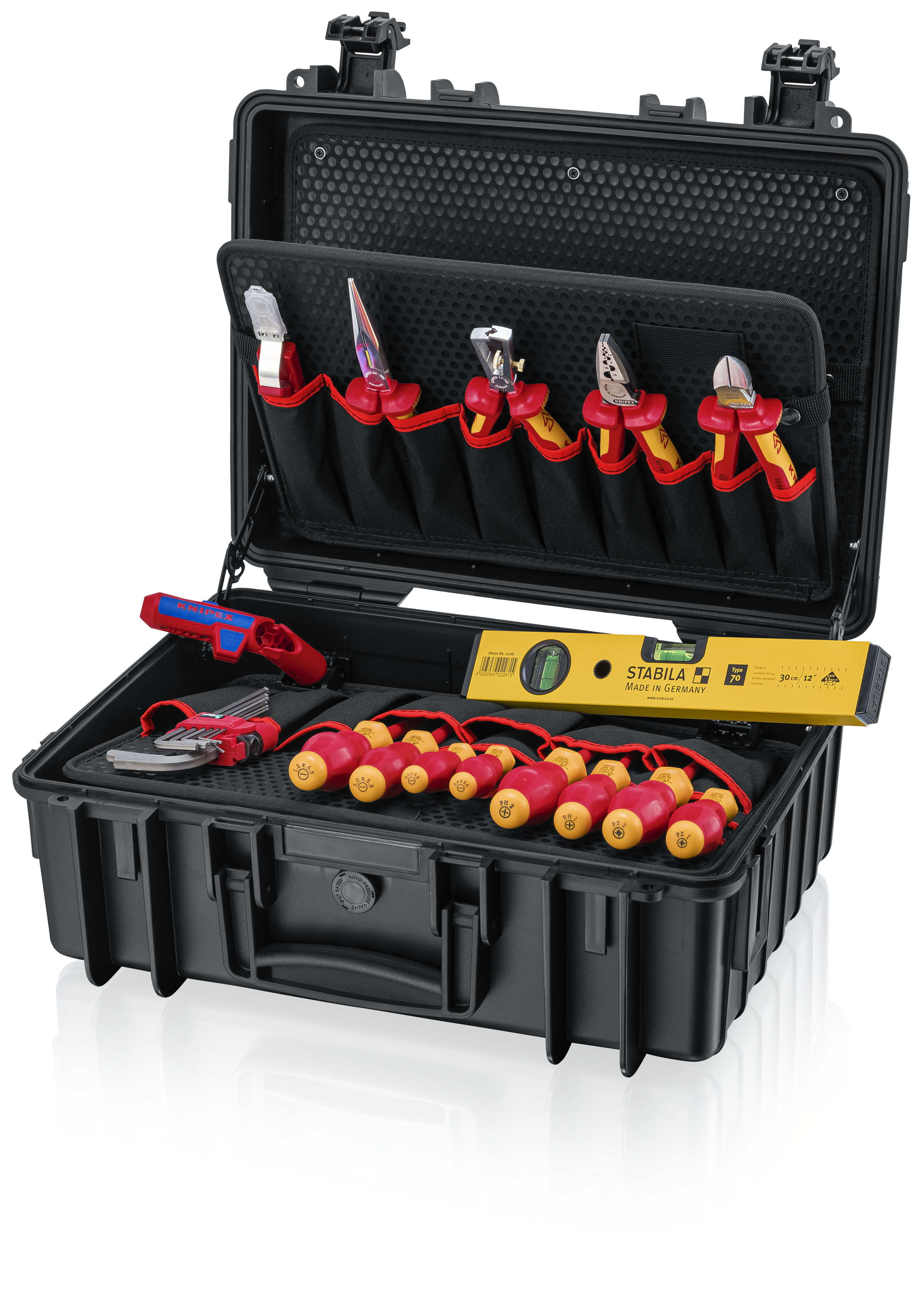 KNIPEX 00 21 34 HL S2 Tool case “Robust23 Start” Electric 24 parts thumbnail 2
