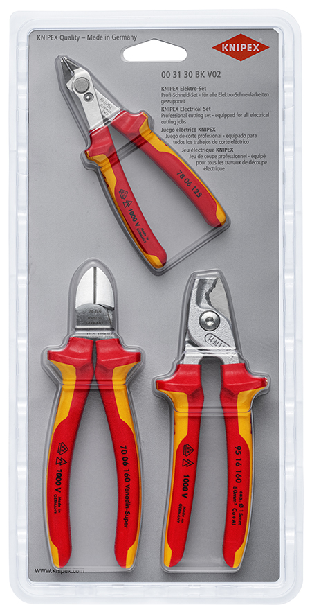 Bộ dụng cụ KNIPEX 00 31 30 BK V02, chính hãng CHLB Đức