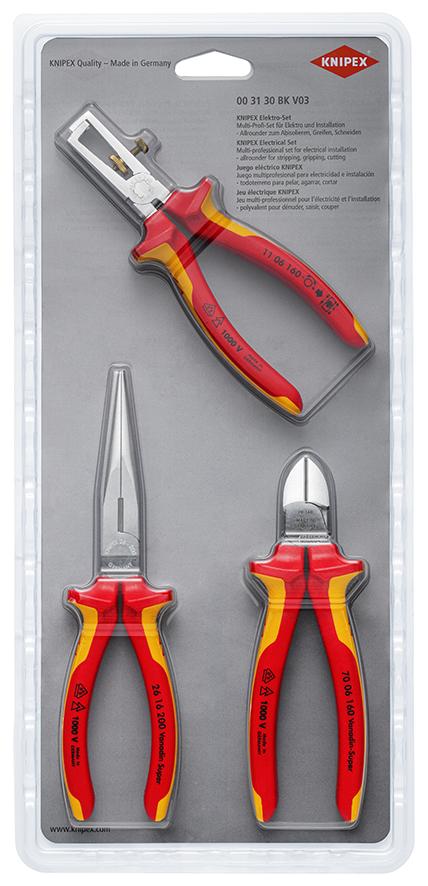 Bộ dụng cụ KNIPEX 00 31 30 BK V03, chính hãng CHLB Đức