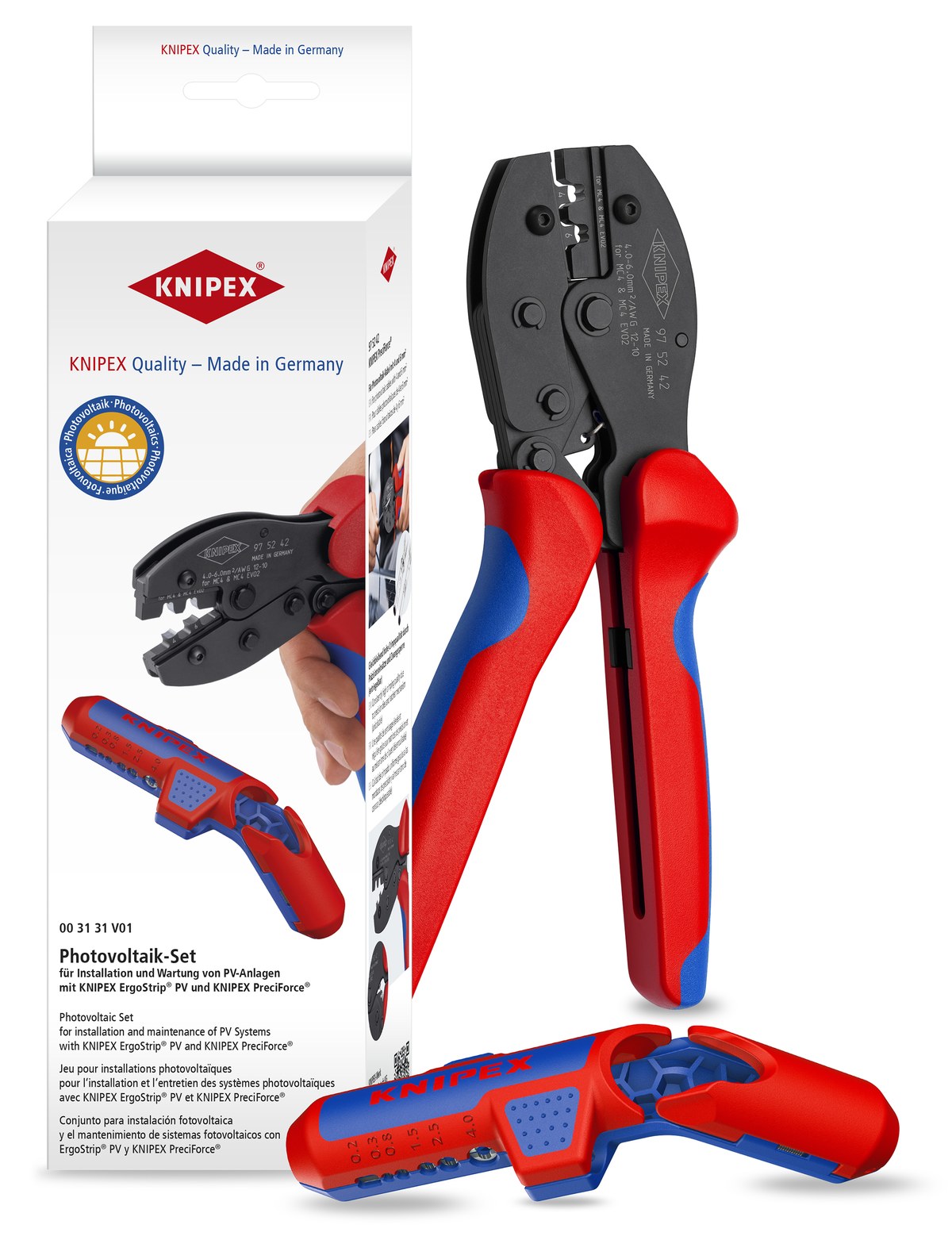 Bộ dụng cụ KNIPEX 00 31 31 V01 SB, chính hãng CHLB Đức