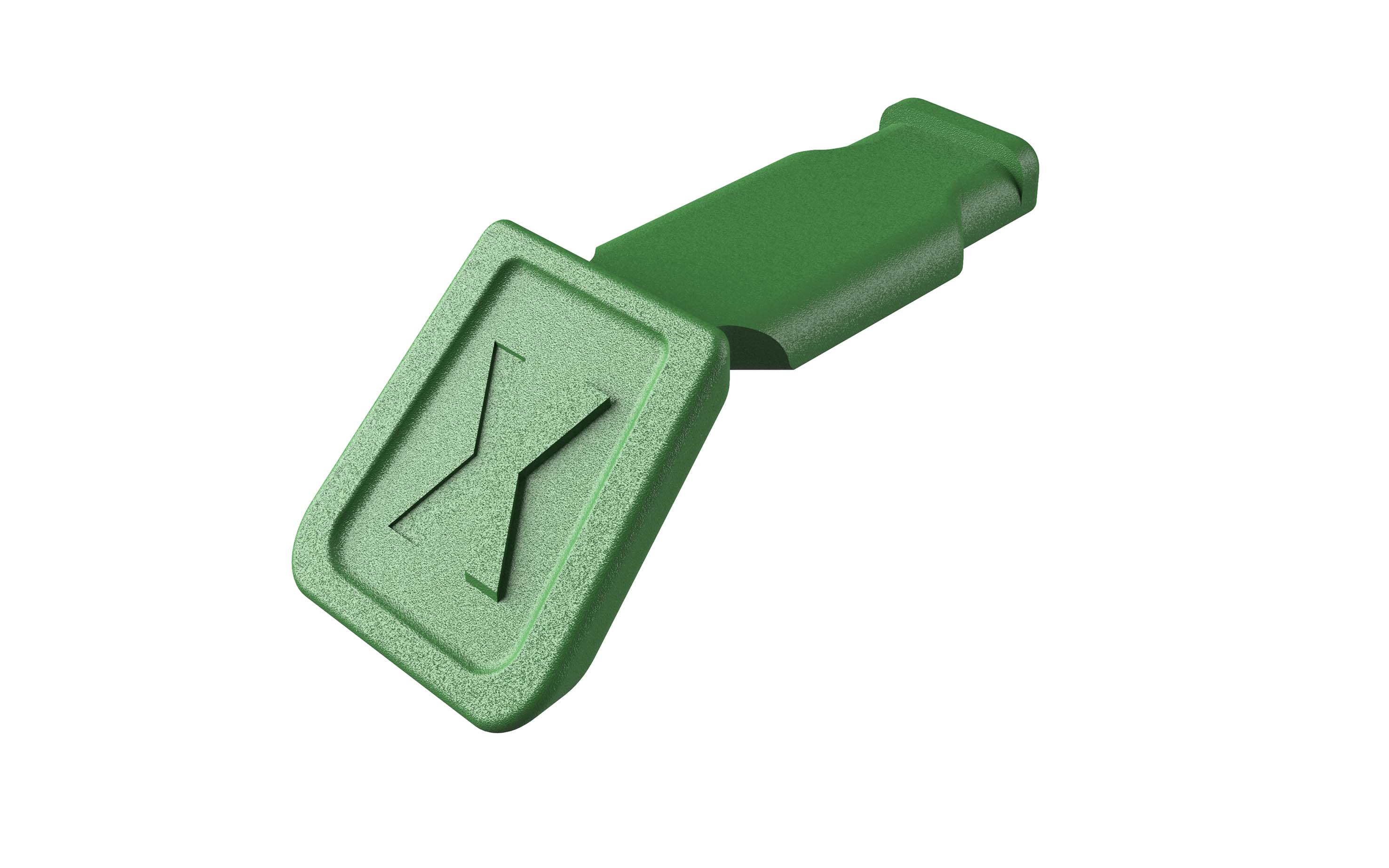 KNIPEX 00 61 10 CG ColorCode Clips green (10 pieces) 21 mm thumbnail 2