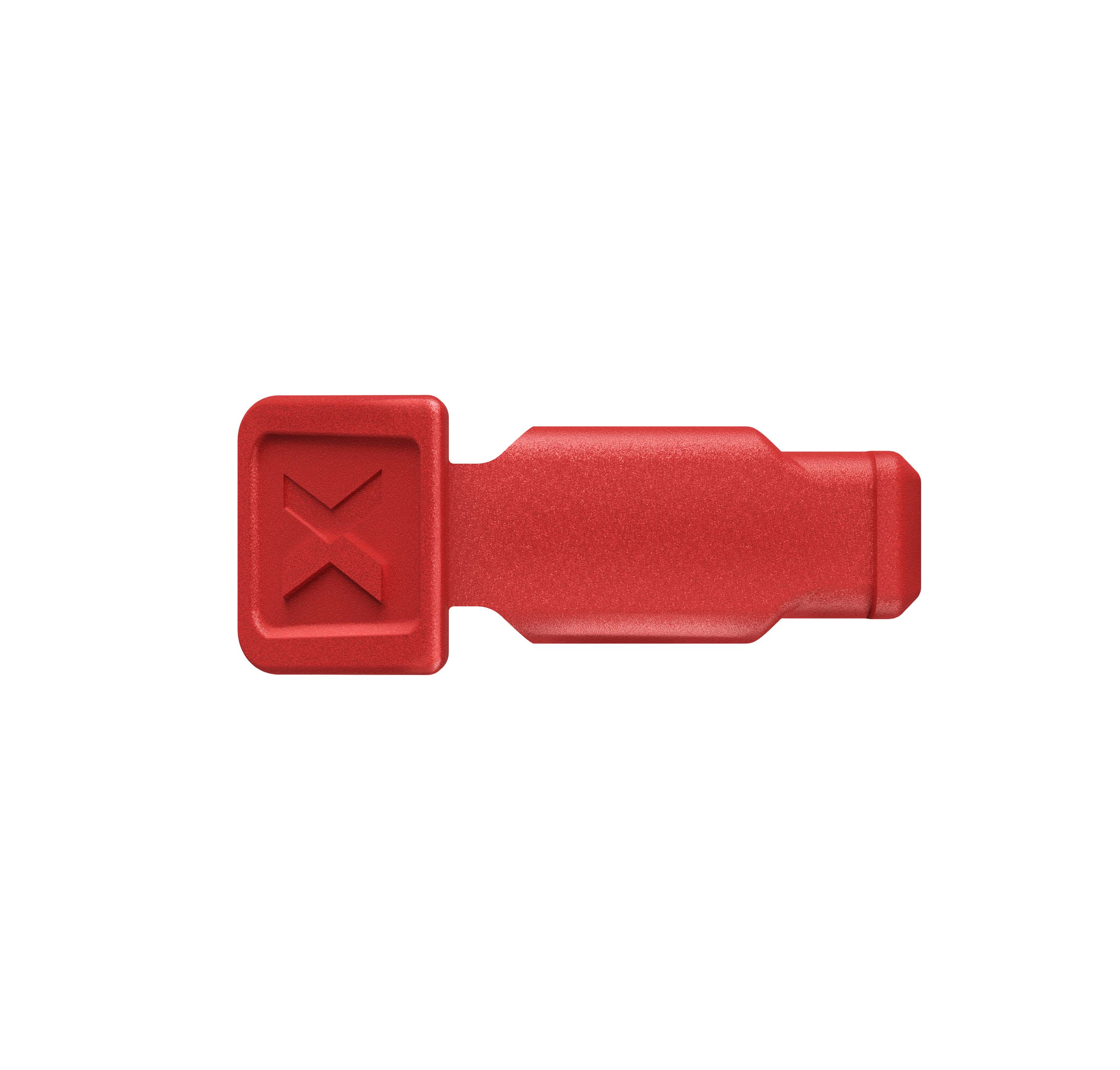 KNIPEX 00 61 10 CR ColorCode Clips red (10 pieces) 21 mm