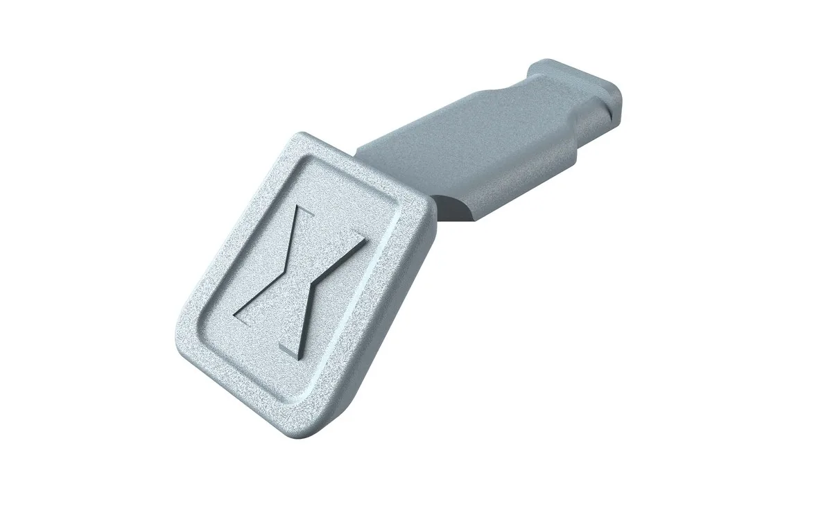 KNIPEX 00 61 10 CS ColorCode Clips gray (10 pieces) 21 mm thumbnail 4