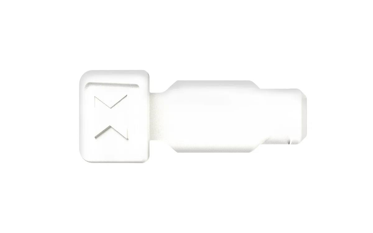 KNIPEX 00 61 10 CW ColorCode Clips white (10 pieces) 21 mm thumbnail 3