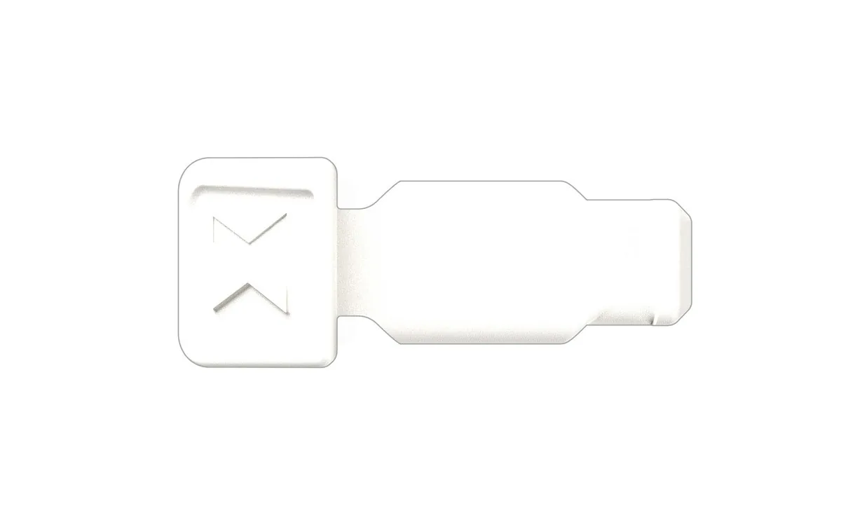 KNIPEX 00 61 10 CW ColorCode Clips white (10 pieces) 21 mm thumbnail 4