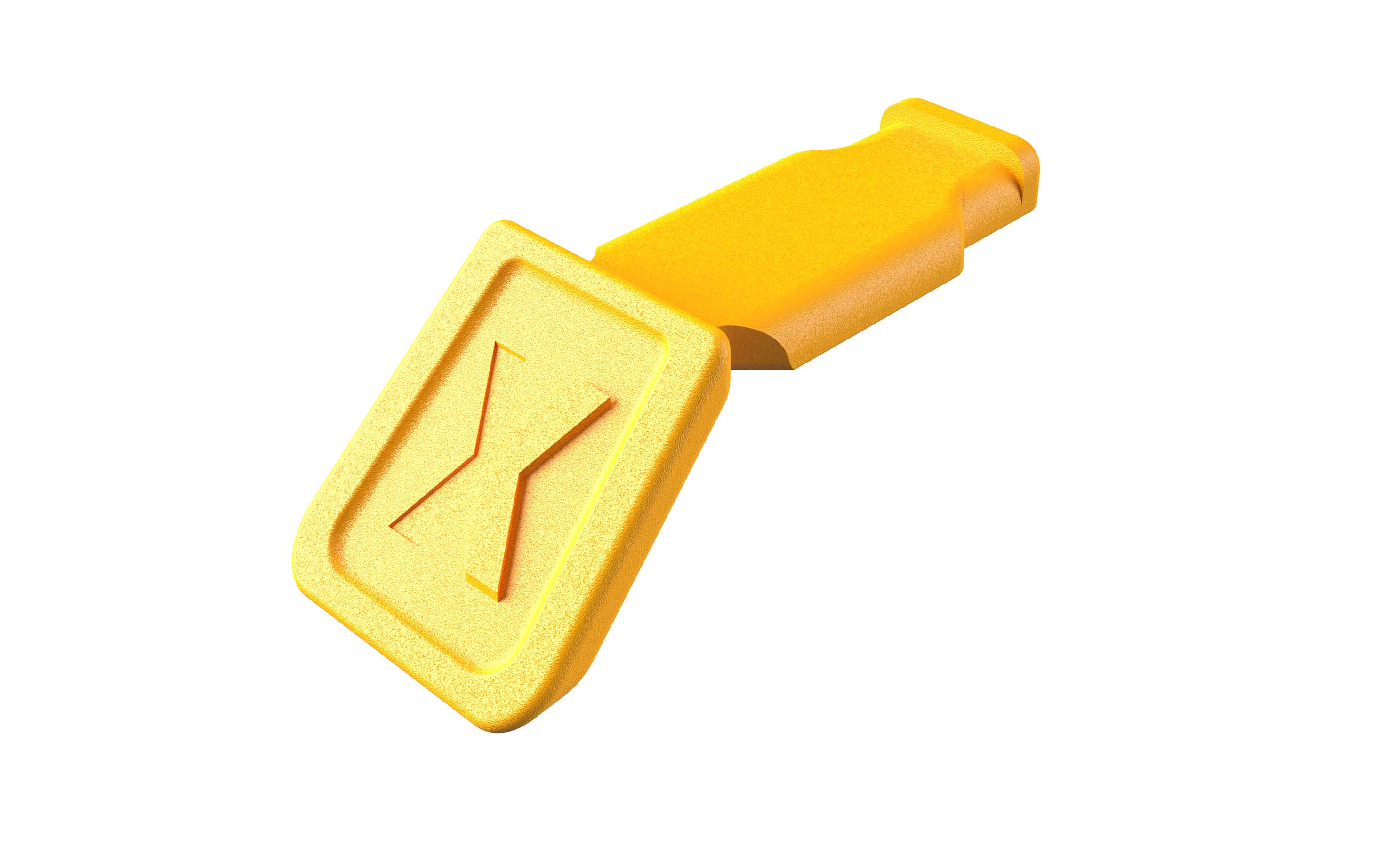 KNIPEX 00 61 10 CY ColorCode Clips yellow (10 pieces) 21 mm thumbnail 5