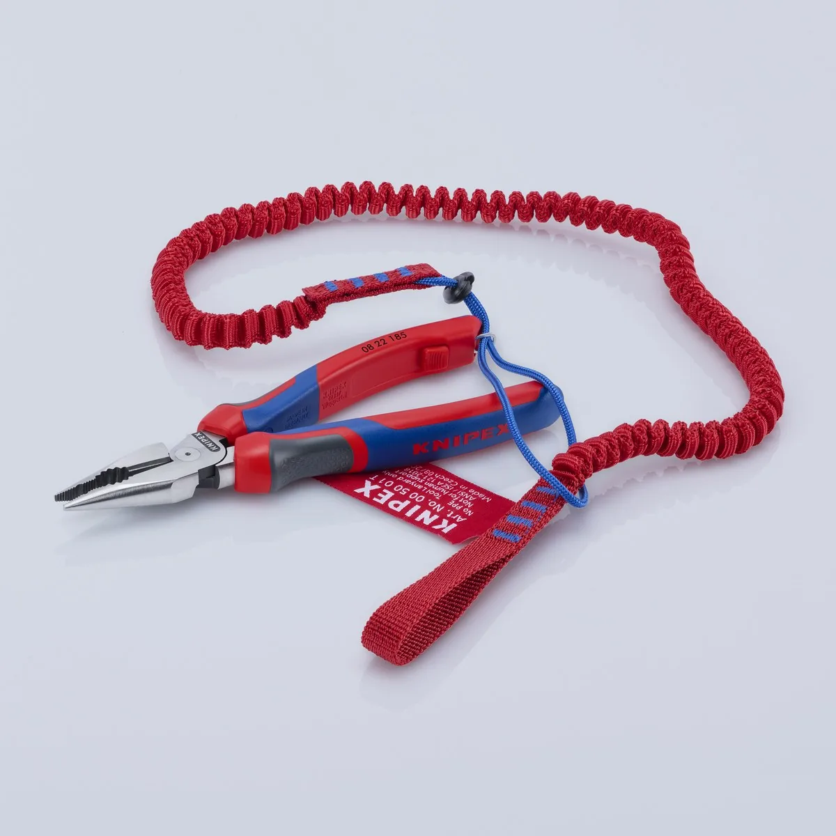 Kìm răng mũi nhọn KNIPEX 08 22 185, đầu mài bóng, cán nhựa đa thành phần thumbnail 6