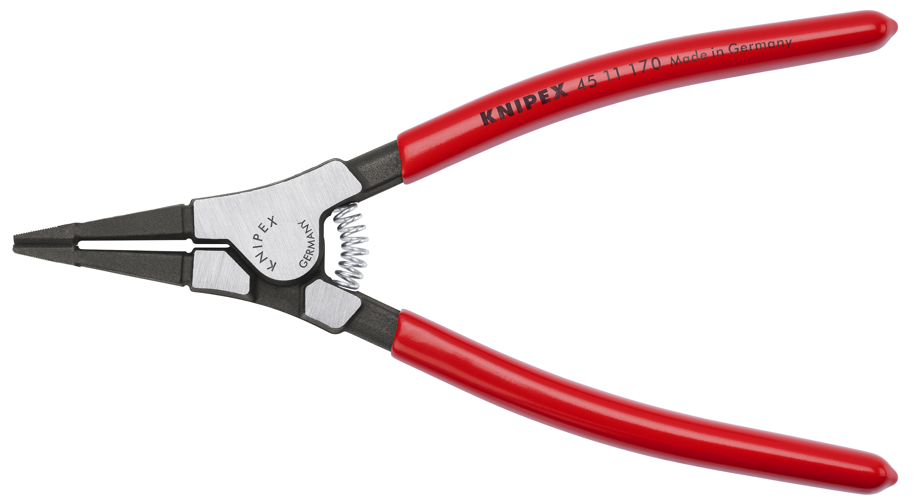 KNIPEX 45 11 170 SB Special retaining ring pliers for retaining rings on shafts 170 mm burnished with plastic coating thumbnail 5