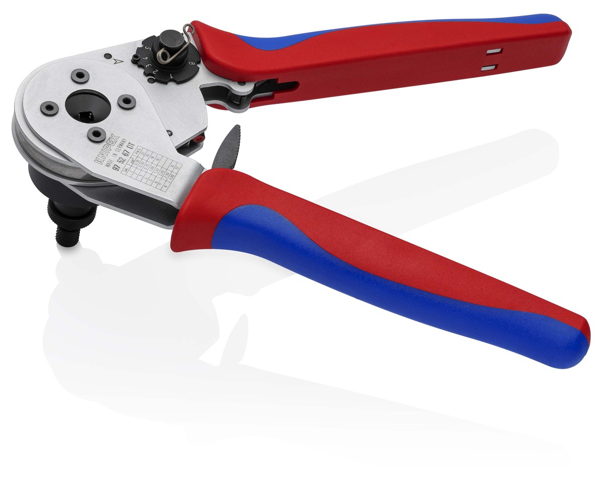 Kìm bấm cos PreciForce KNIPEX 97 52 67 DT, dài 230mm thumbnail 2