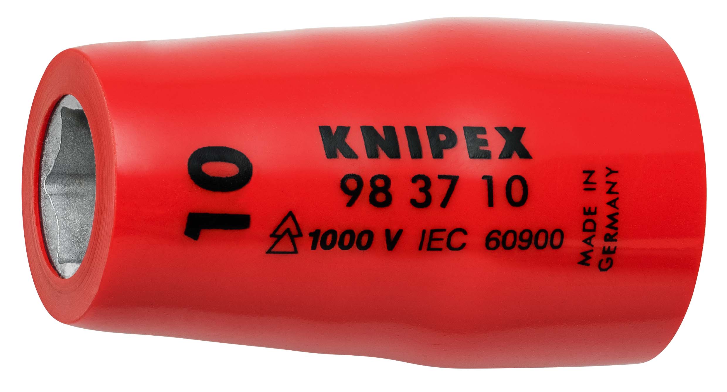 KNIPEX 98 37 10 Hexagon Socket for hexagonal screws with internal square 3/8" 42 mm