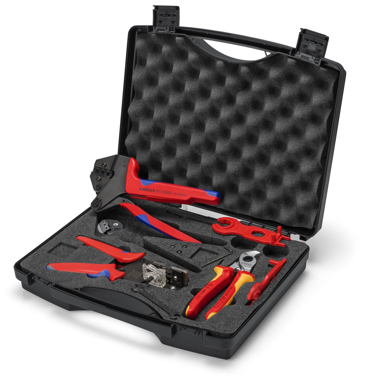Vali dụng cụ điện mặt trời KNIPEX 97 91 04 V03, dài 280mm
