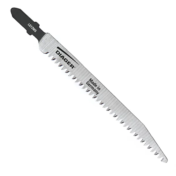 Bộ 5 lưỡi cưa lọng vật liệu composite 117mm DIAGER L012W5, răng mài ba cạnh, 2.5/10 mm/tpi