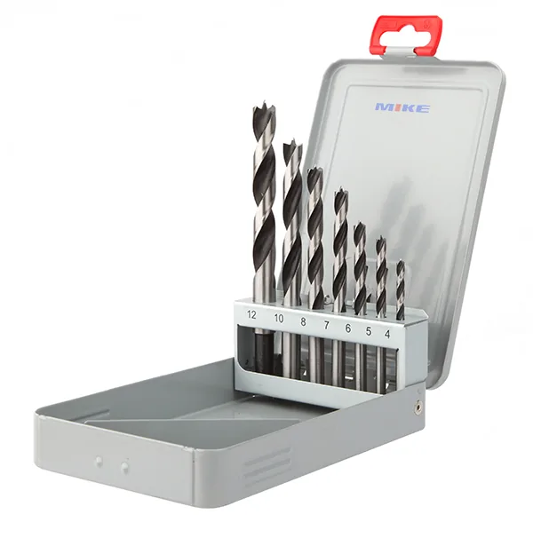 Bộ 7 mũi khoan gỗ size Ø4-12mm DIAGER 905D, 3 me cắt