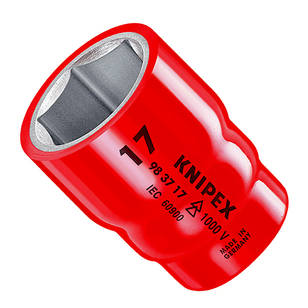 Đầu vuông 3 KNIPEX 98 37 17, dài 17mm