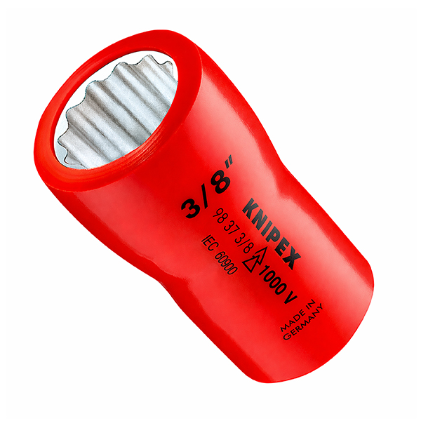 Đầu vuông 3 KNIPEX 98 37 3/8", dài 42mm