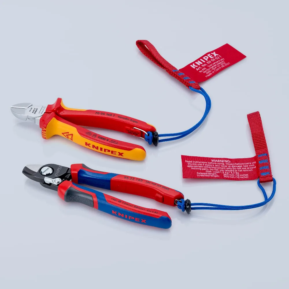 KNIPEX 95 22 165 Cable Shears With opening spring 165 mm burnished with comfort handles thumbnail 2
