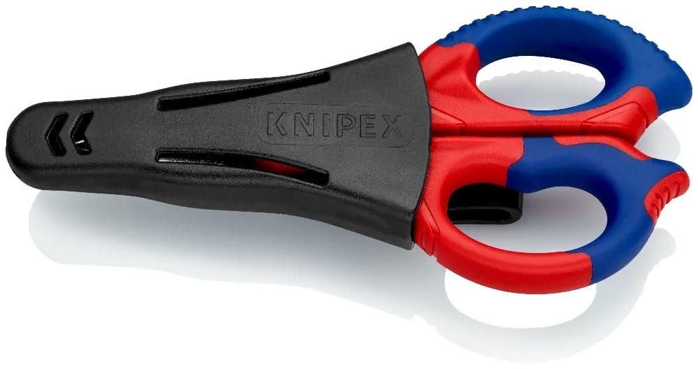 Kéo thợ điện Knipex 95 05 155 SB, lưỡi có răng cưa, bao đeo thumbnail 5