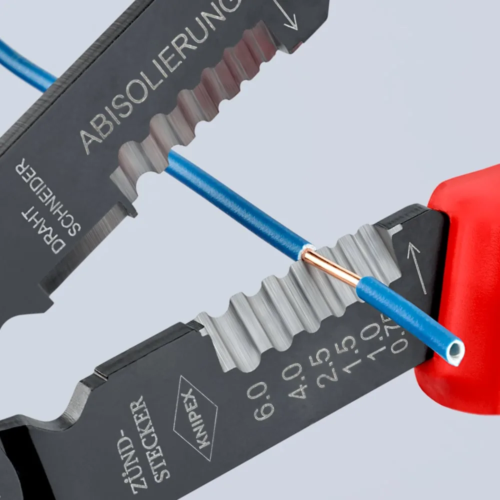 Kìm bấm cos trần KNIPEX 97 21 215 C, cắt cáp, tuốt dây, cắt bulông thumbnail 8