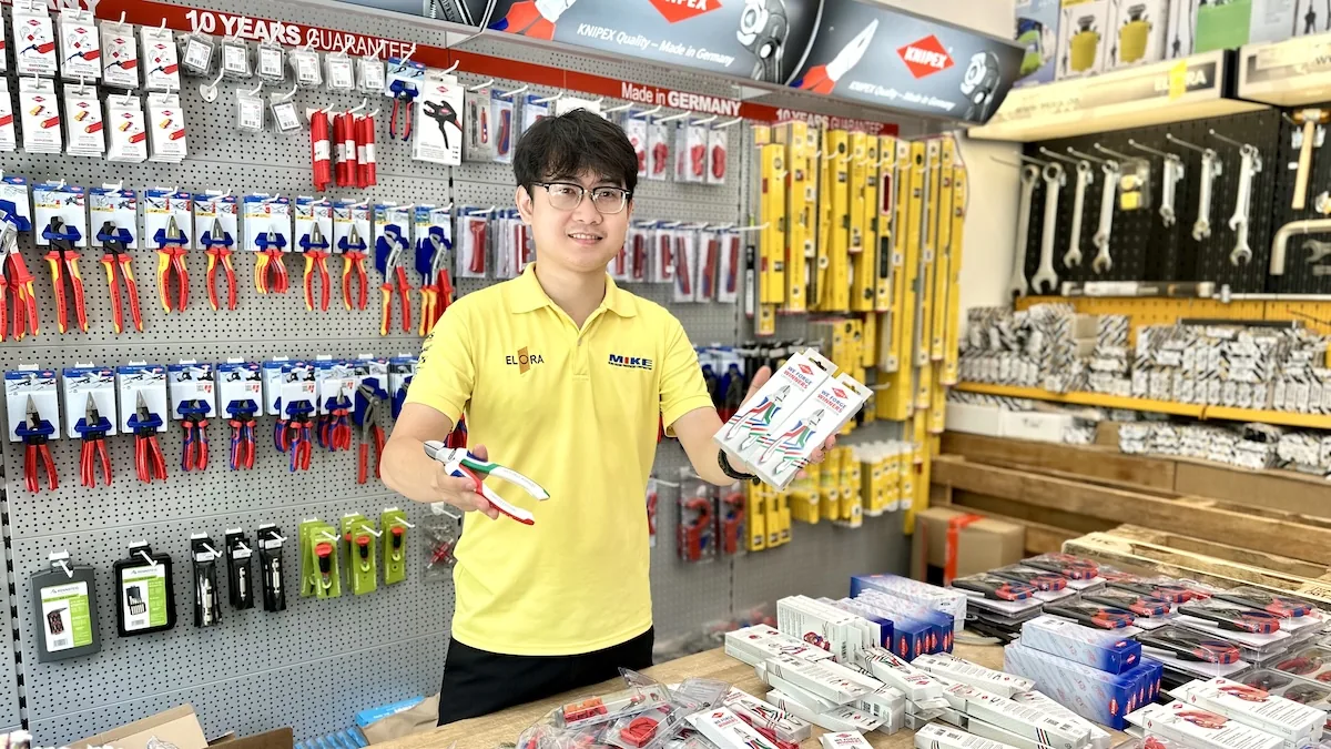 Kim cat canh Knipex 70 02 160 S8 world cup 7675