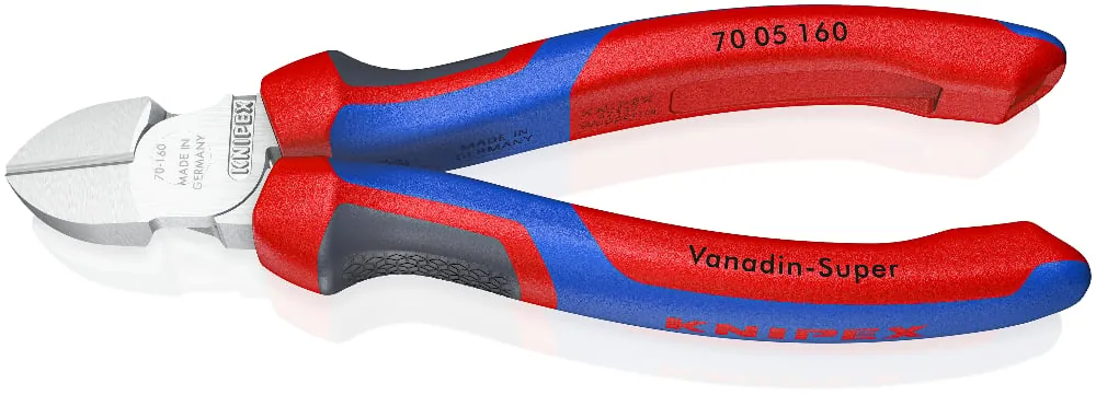 Kìm cắt cạnh KNIPEX 70 05 160 dài 160mm, cán bọc nhựa đa thành phần thumbnail 2