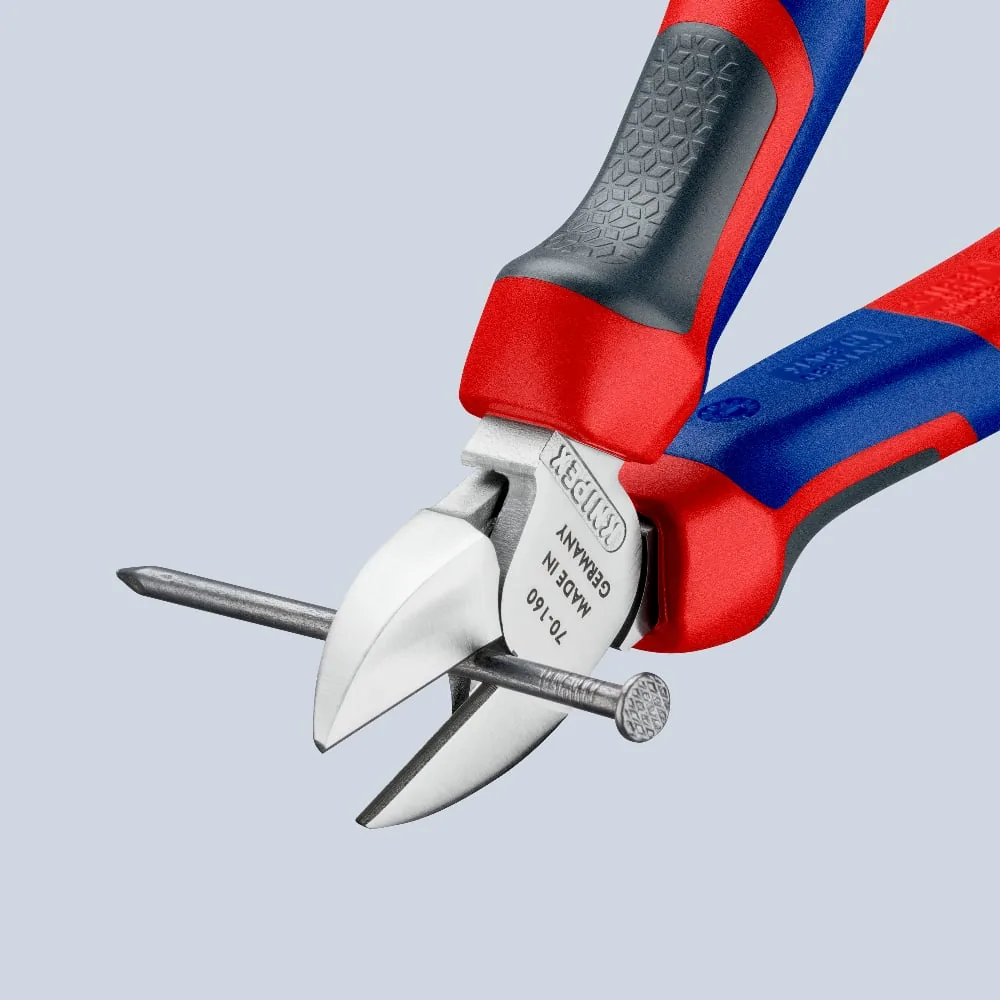 Kìm cắt cạnh KNIPEX 70 05 160 dài 160mm, cán bọc nhựa đa thành phần thumbnail 3