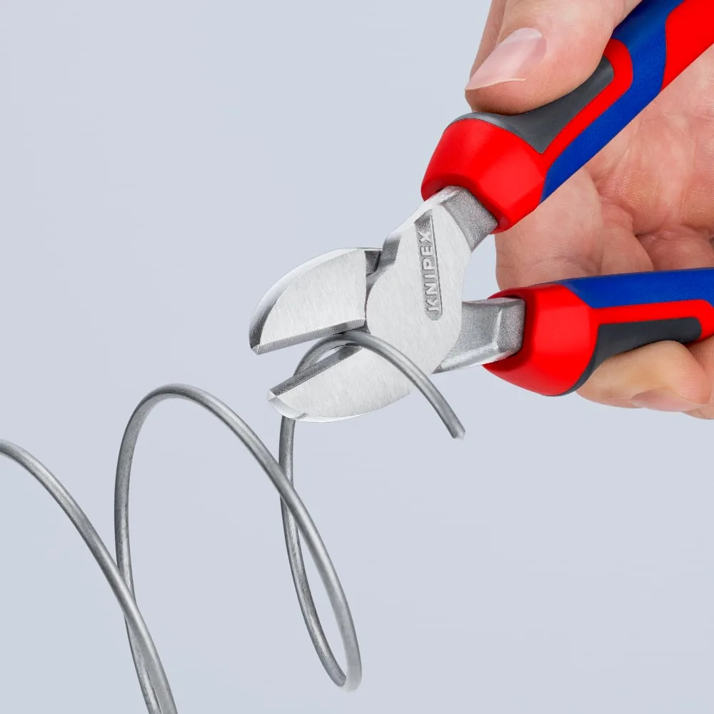 Kìm cắt cạnh cường lực KNIPEX 74 05 200, cán nhựa đa thành phần thumbnail 4
