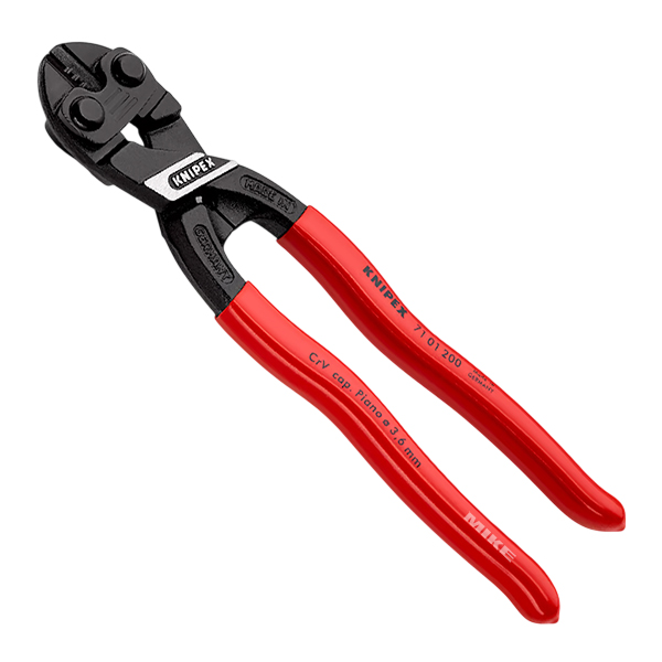 Kìm cắt cộng lực CoBolt KNIPEX 71 01 200, khả năng cắt Ø5.2mm, dài 200mm