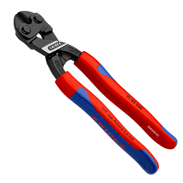 Kìm cắt cộng lực CoBolt KNIPEX 71 02 200, khả năng cắt Ø5.2mm, dài 200mm