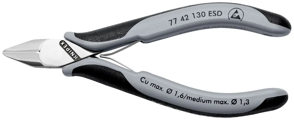 kim cat dien tu KNIPEX 77 42 130 ESD 11