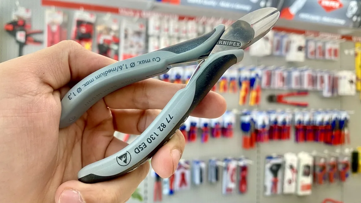 kim cat linh kien Knipex 77 82 130 ESD 4