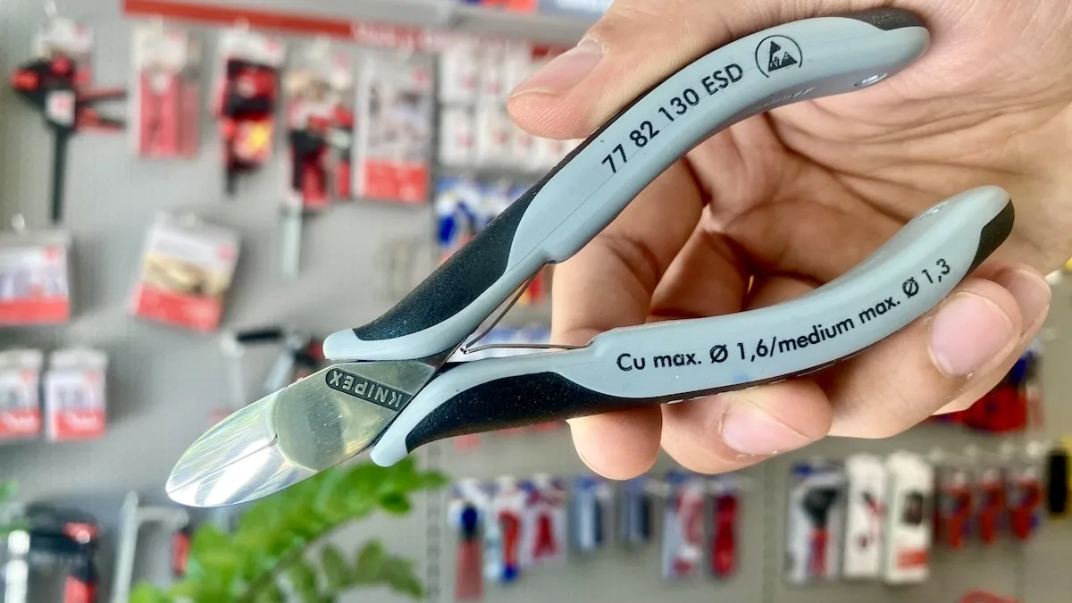 kim cat linh kien Knipex 77 82 130 ESD 7