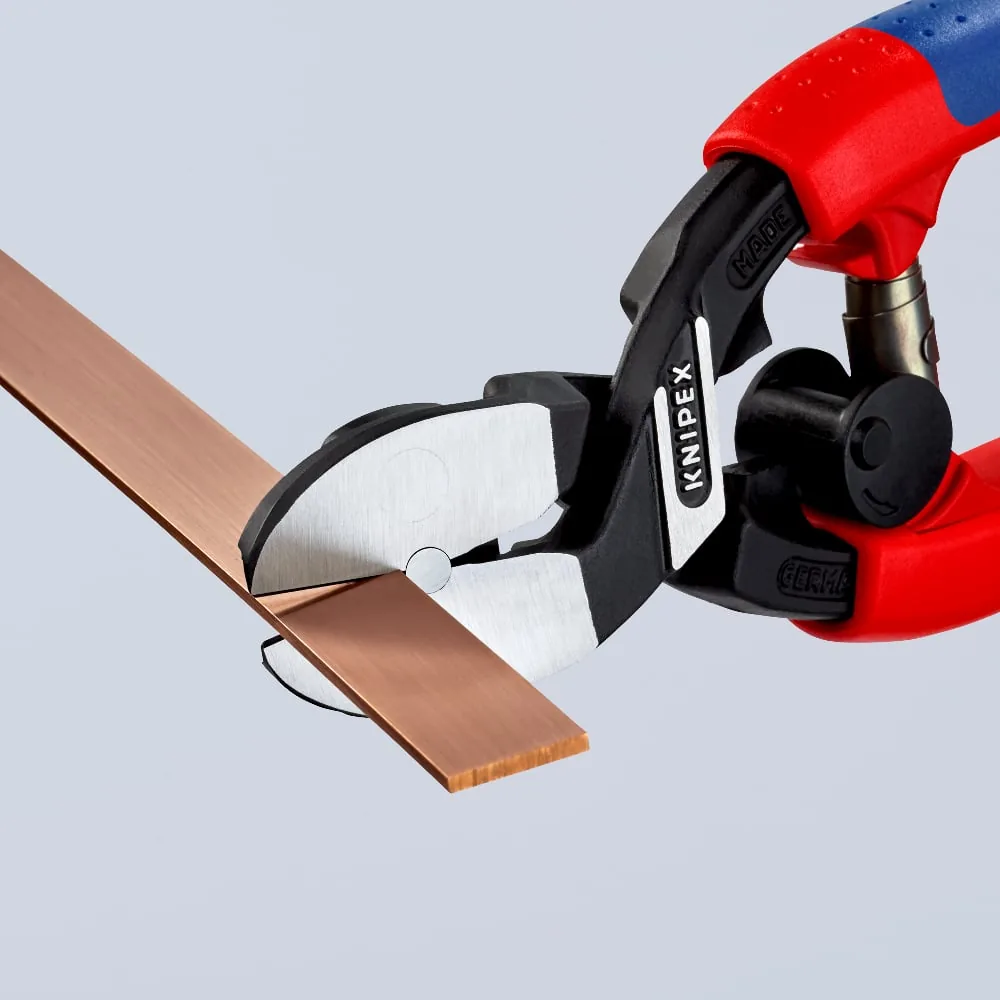 Kìm cộng lực Knipex 72 62 200, lưỡi nghiêng, kim loại mềm, nhựa thumbnail 7