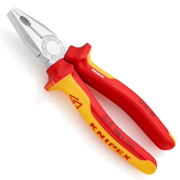 Kìm đầu bằng KNIPEX 03 06 180, chính hãng CHLB Đức