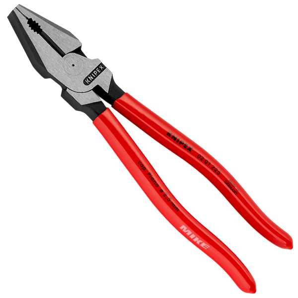 Kìm răng cường lực KNIPEX 02 01 225 SB, dài 225mm