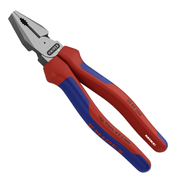 Kìm răng đa năng cường lực KNIPEX 02 02 200 SB, dài 200mm