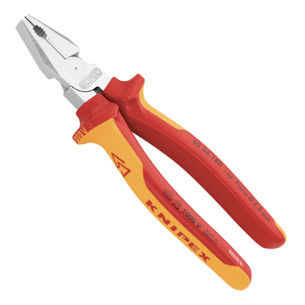 Kìm răng cường lực KNIPEX 02 06 180 SB, dài 180mm