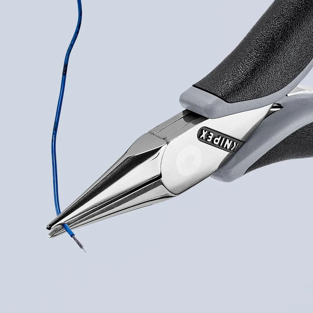 Kìm gắp điện tử KNIPEX 35 22 115 ESD, mũi bán nguyệt, cán chống tĩnh điện thumbnail 7