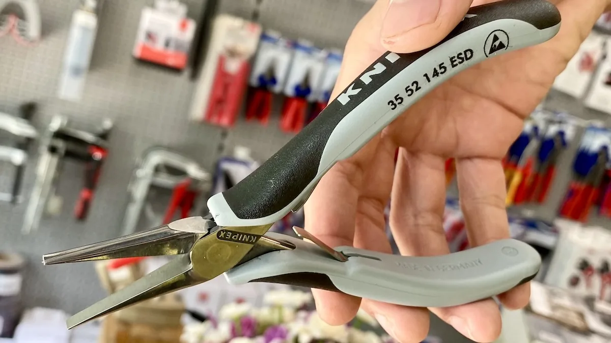 kim kep dien tu KNIPEX 35 52 145 ESD 3