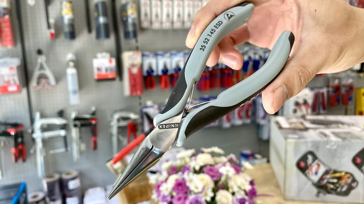 kim kep dien tu KNIPEX 35 52 145 ESD 4