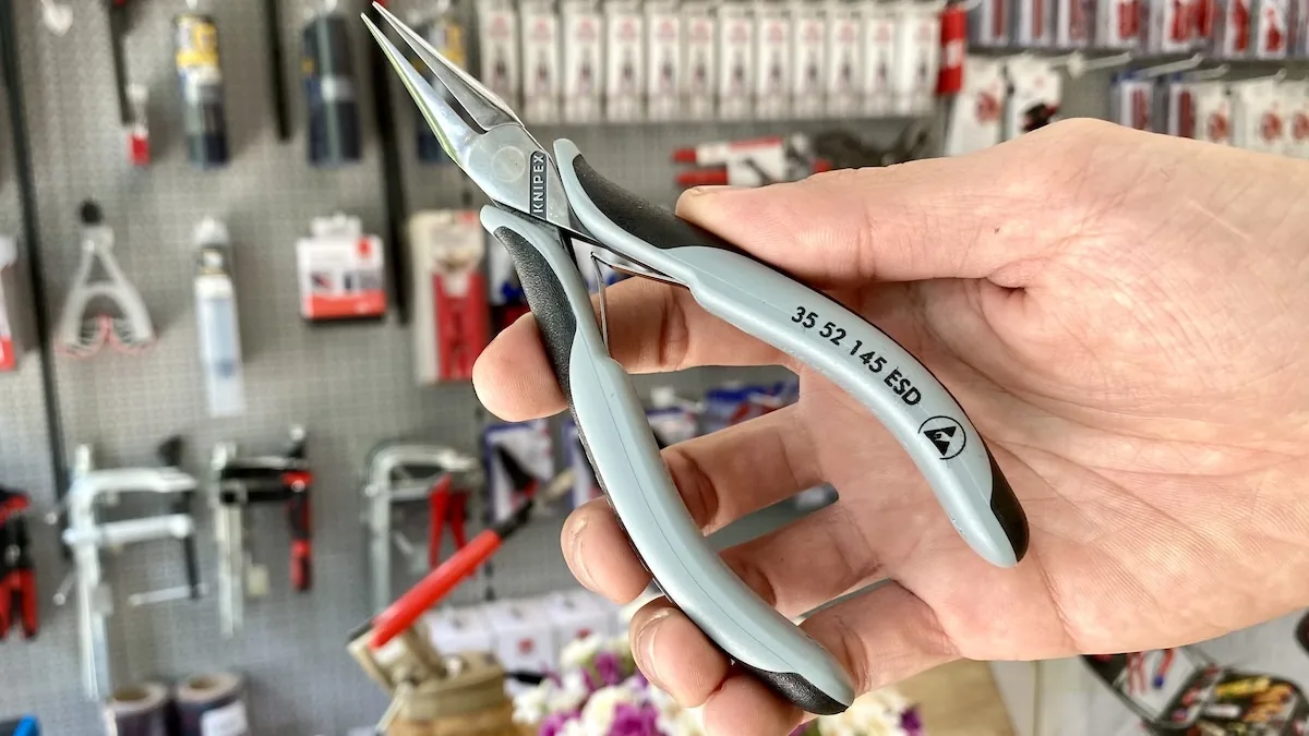 kim kep dien tu KNIPEX 35 52 145 ESD 5