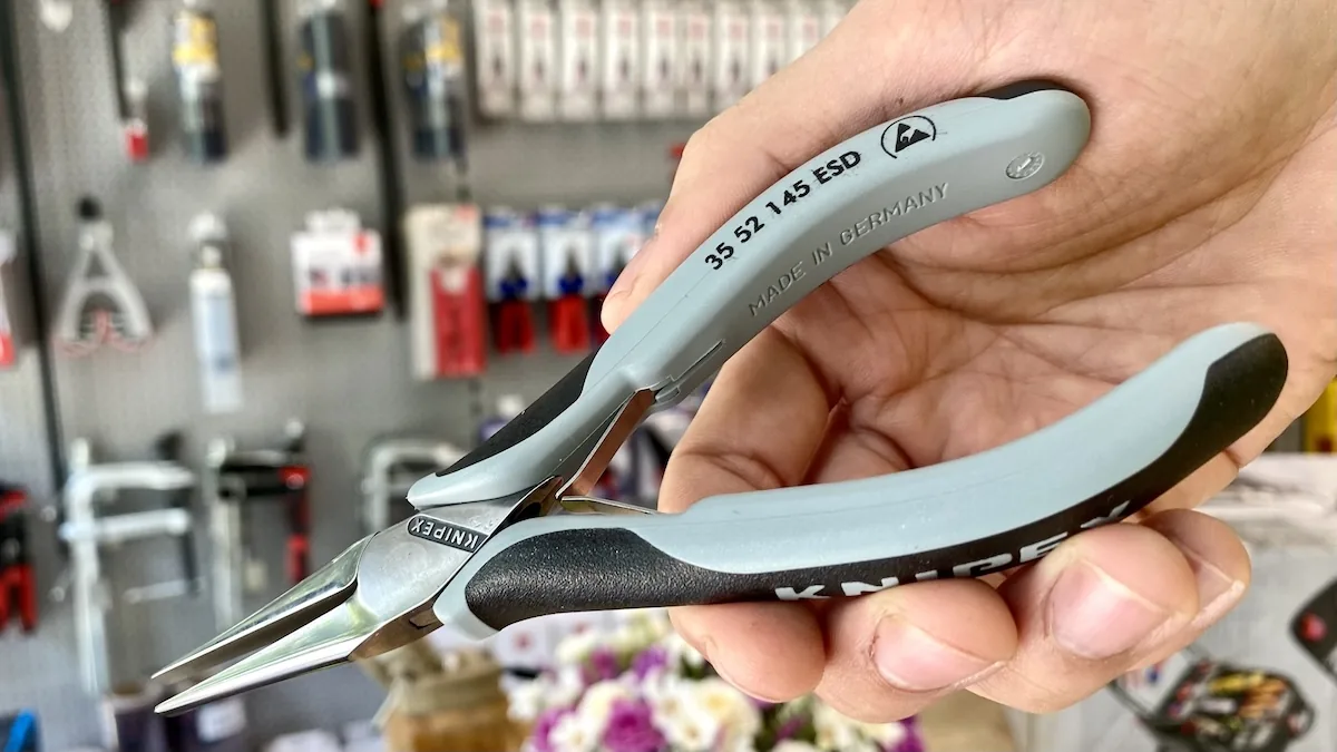 kim kep dien tu KNIPEX 35 52 145 ESD 8