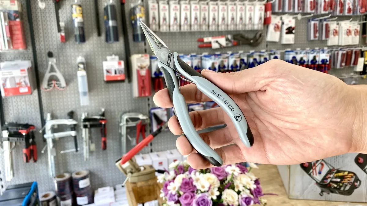 kim kep dien tu KNIPEX 35 62 145 ESD 3