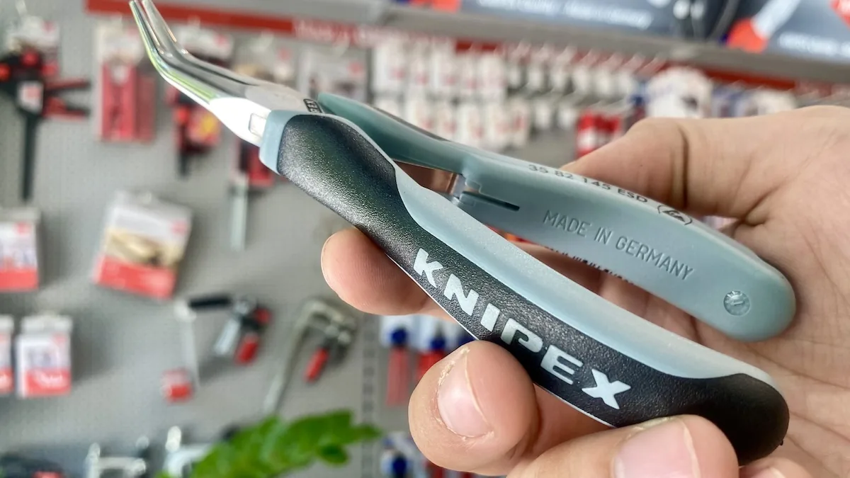 kim kep dien tu KNIPEX 35 82 145 ESD 7