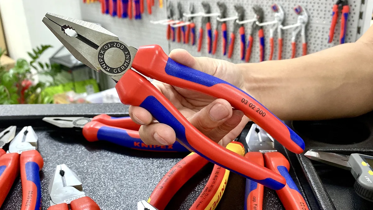 Kim rang dau bang Knipex 03 02 200 7285